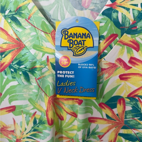 Banana Boat Dress SPF50 medium 3/4 sleeve NEW - Picture 5 of 7